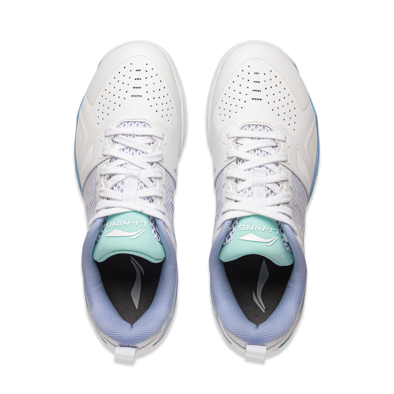 Li Ning Hawkeye 2.0 PRO Cushioning Slip Resistant Abrasion Resistant Low top Training Shoes Unisex White Purple