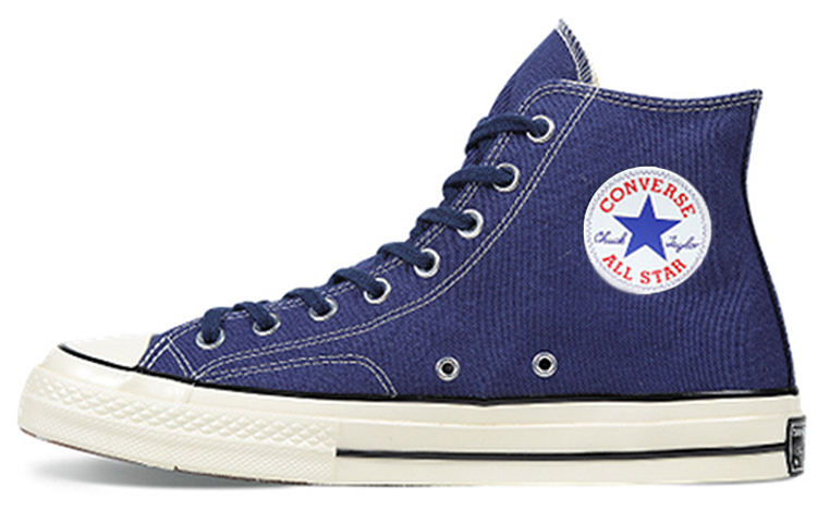 Кеды Converse Chuck Taylor All Star 70 (сине-белые) — Синий / белый — фото 2