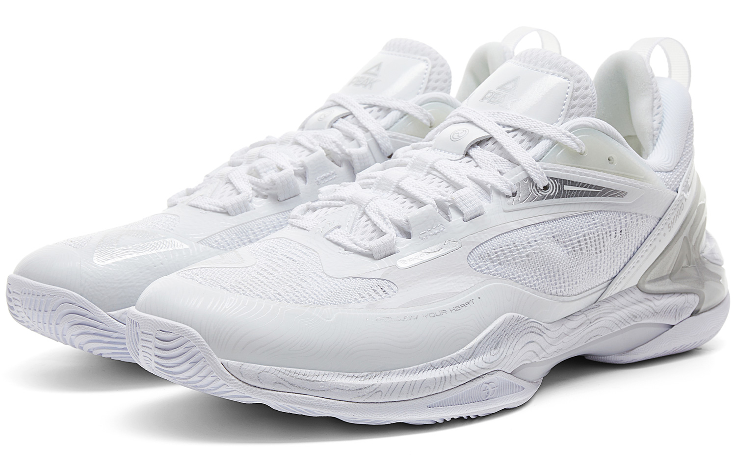 PEAK Light And Agile 2.0 Basketball Shoes Men’s Low Top Baymax/Silver