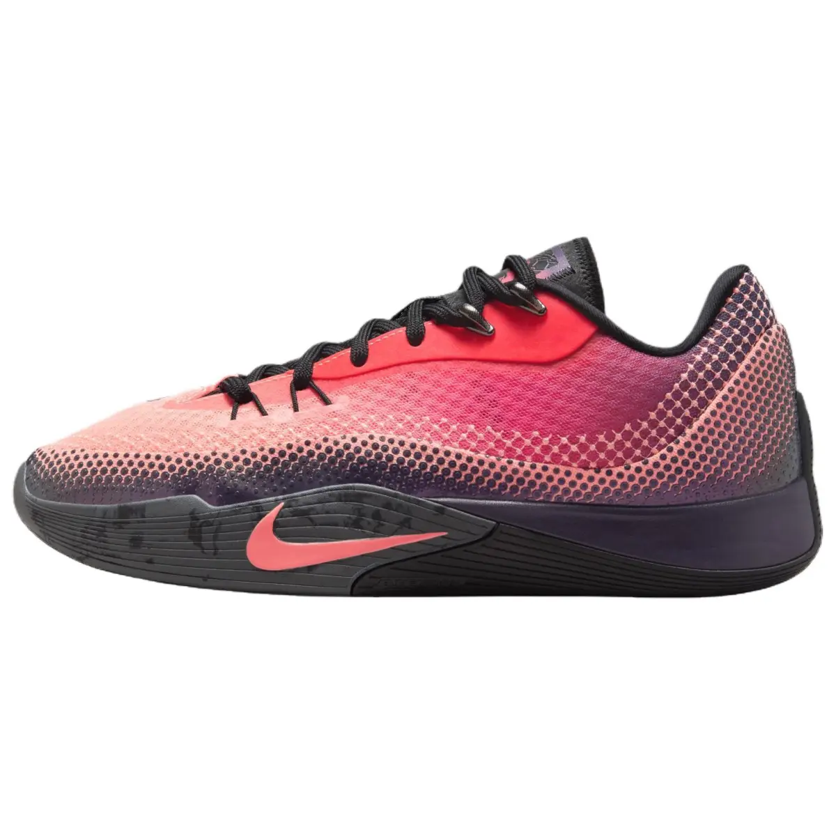 Nike S.T. Flare Slip Resistant Abrasion Resistant Low top Basketball Shoes Unisex Red Black