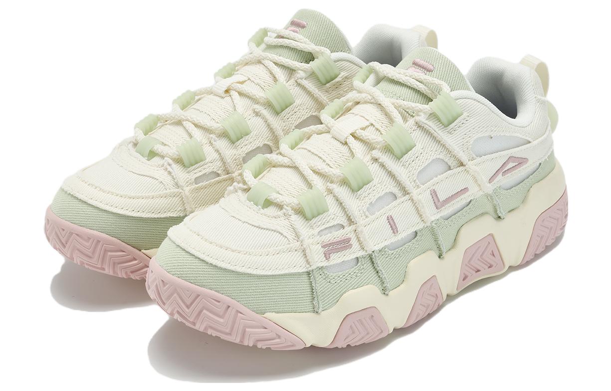 FILA Barricade Basketball Shoes ‘White Green Pink’ Women’s