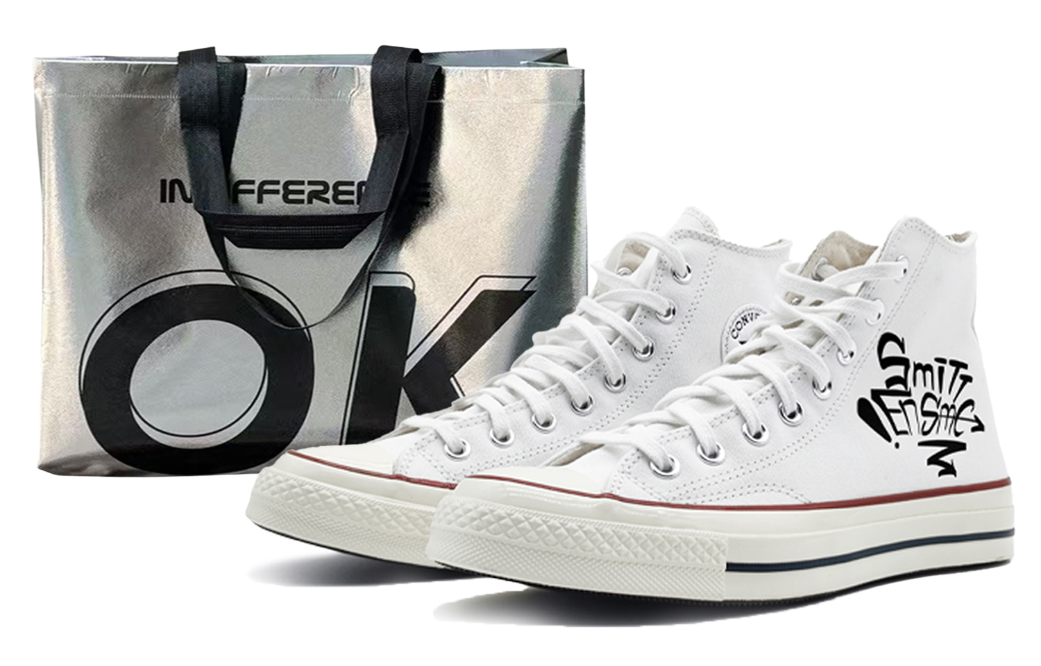Converse 1970s Chuck Taylor High top Canvas Shoes Unisex Ecru