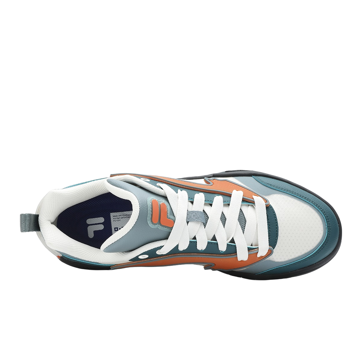 FILA FUSION DESPERADO LOW top Vintage Basketball Shoes Men’s White Green