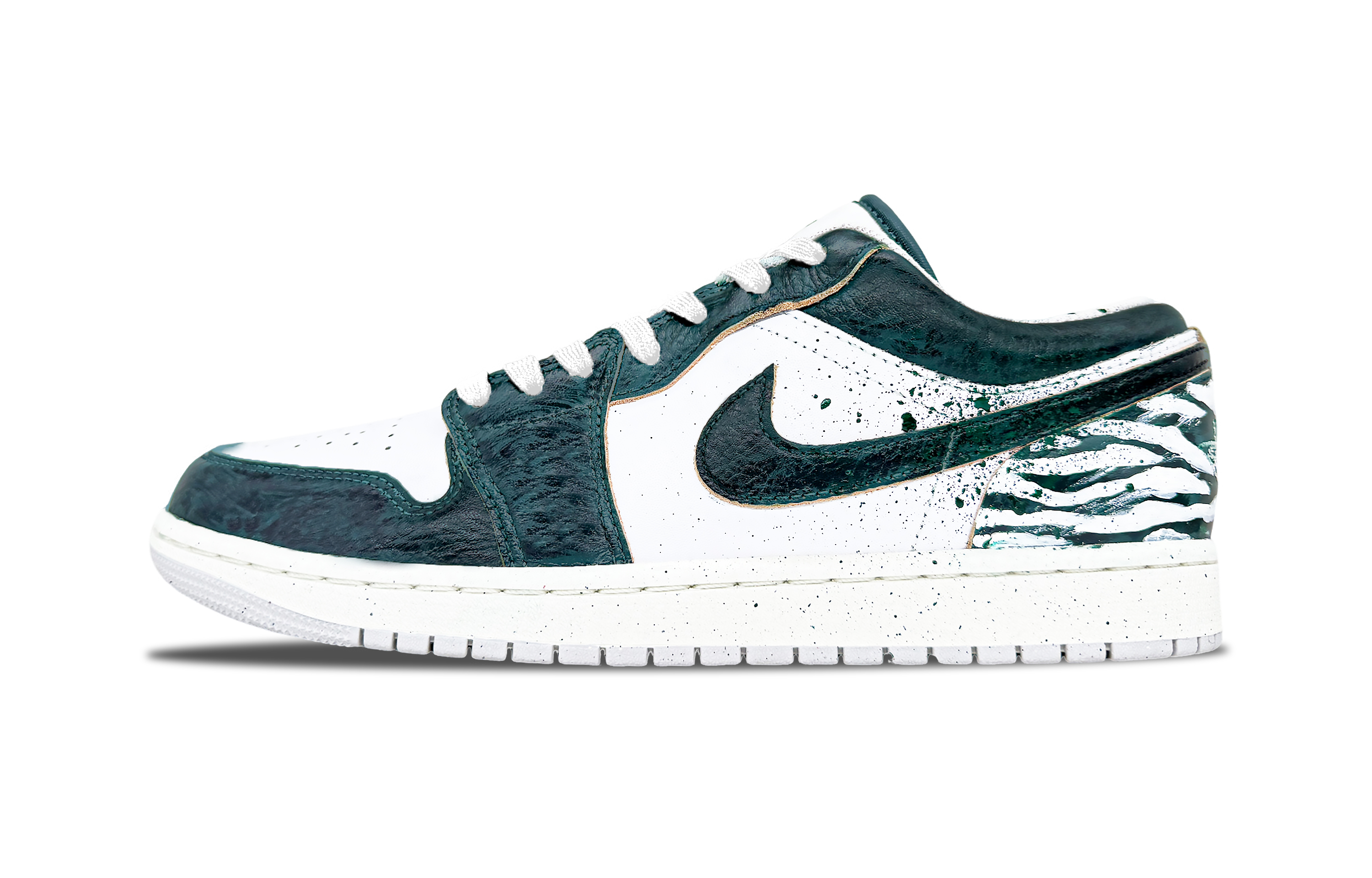Jordan Air Jordan 1 Low top Vintage Basketball Shoes Men’s Jasper