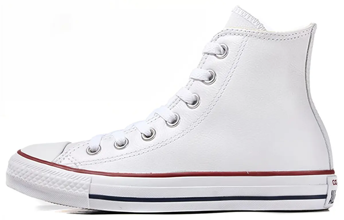Chuck Taylor All Star Converse Leather Hi 'White'