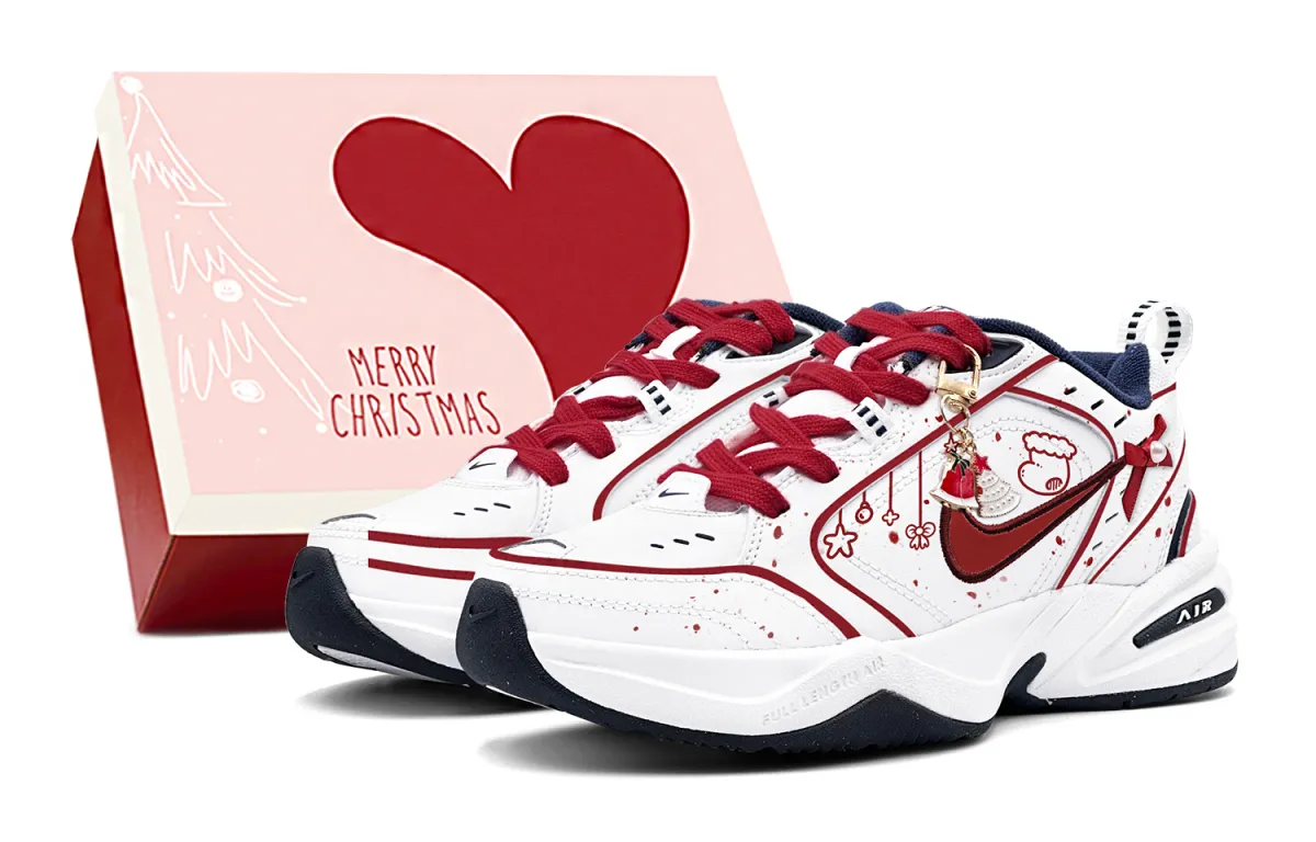 Nike Air Monarch 4 Slip Resistant Abrasion Resistant Slip Resistant Abrasion Resistant Low top Chunky Sneakers Unisex