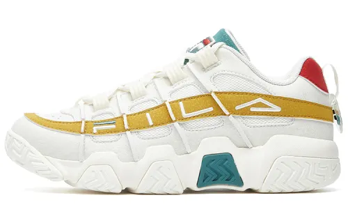 FILA Barricade Vntg Gs White/Yellow/Green Women's