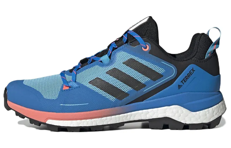 Adidas Terrex Skychaser 2.0 Hiking Slip Resistant Abrasion Resistant Low top Hiking Shoes Men's Blue