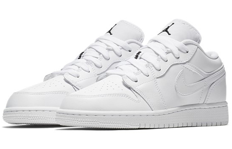 Jordan 1 Low GS Triple White