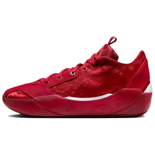 Jordan Air Jordan 39 Slip Resistant Abrasion Resistant Mid top Basketball Shoes Men's Red White