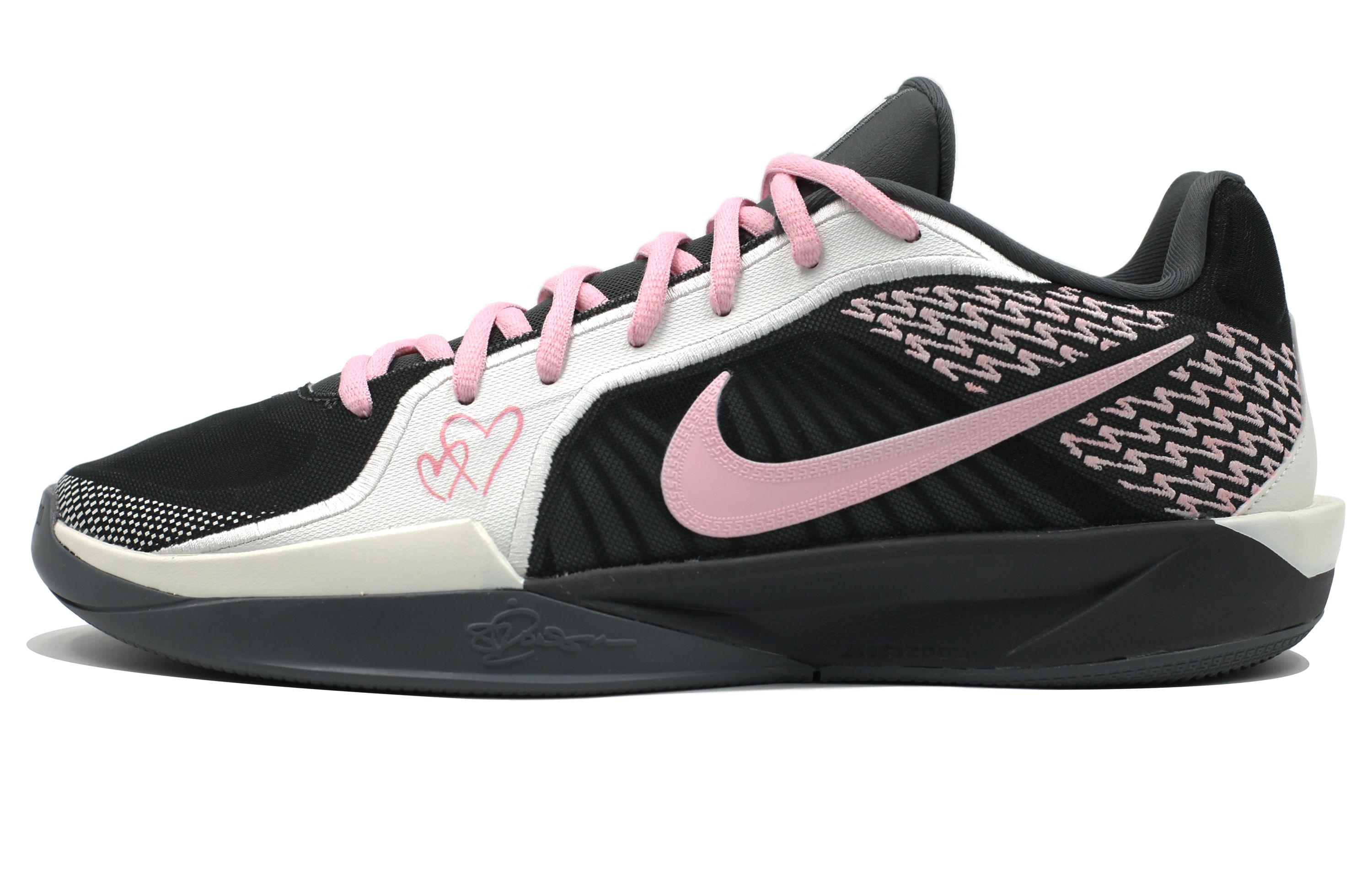 Nike Sabrina 2 Low top Basketball Shoes Unisex Black Pink