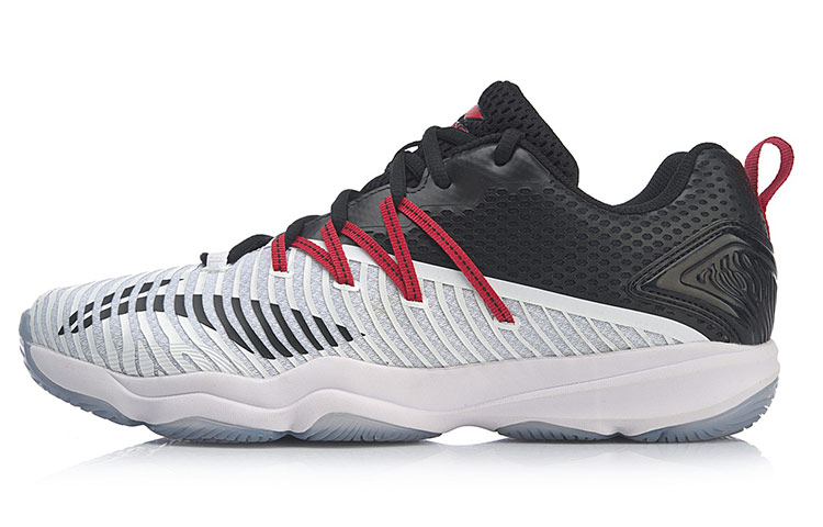Li Ning RangerTD Slip Resistant Abrasion Resistant Support Low top Badminton Shoes Unisex Black
