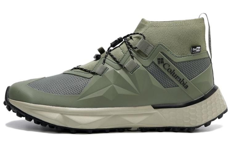 Columbia FACET75 Sports Non Slip And Waterproof Mid top Outdoor Shoes Men’s Emerald Green