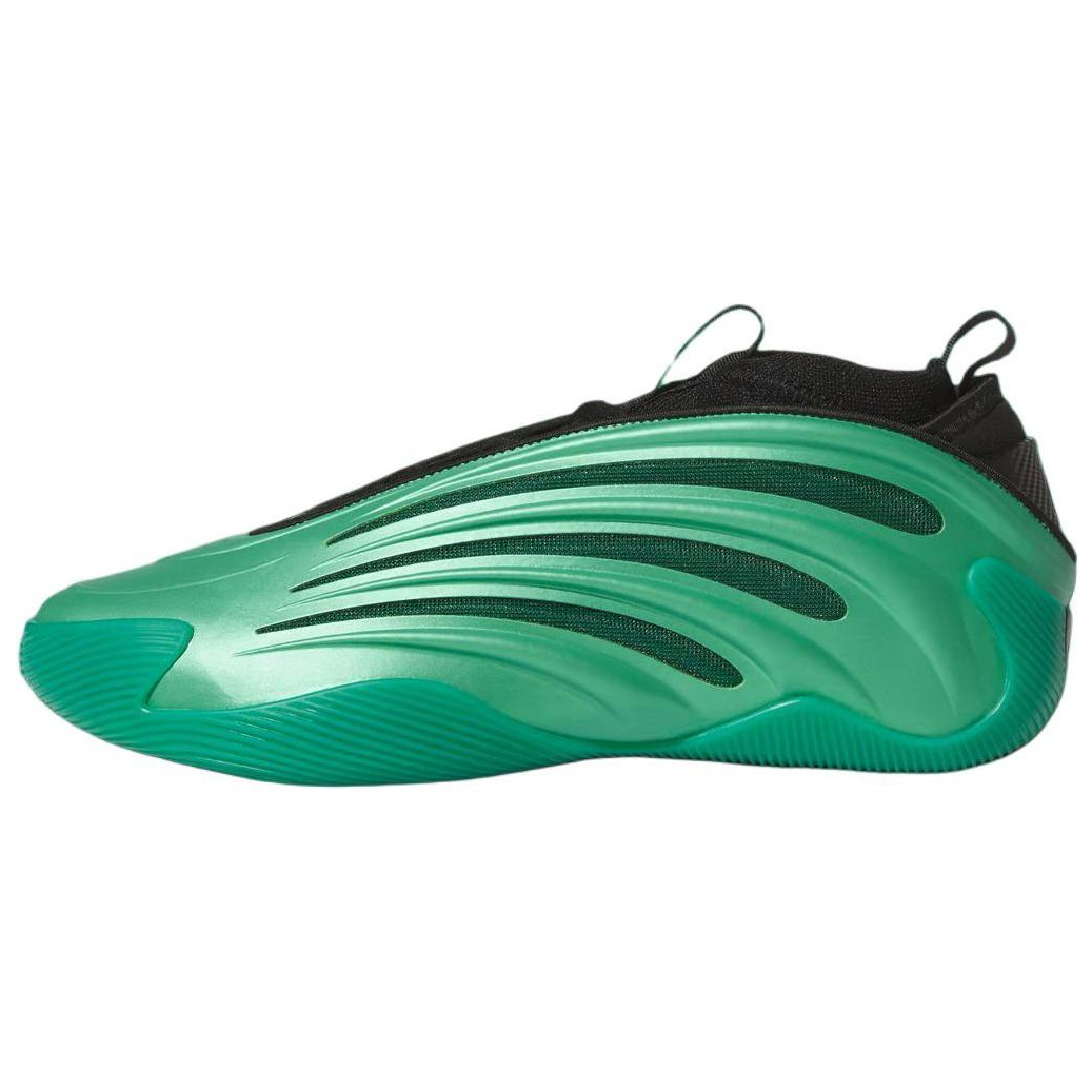 Adidas Harden Vol.9 Metamorphosis Comfortable Non-slip Wear-Resistant Mid-top Basketball Shoes Uniform for Men and Women Green Black