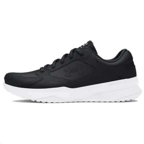 Under Armour Slip Resistant, Abrasion Resistant, Breathable Low top Training Shoes Men's Black White