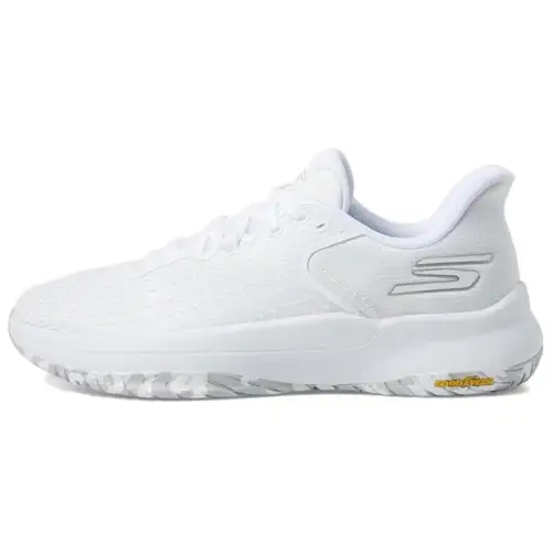 Skechers Viper Court Low top Training Shoes Men's White Silver