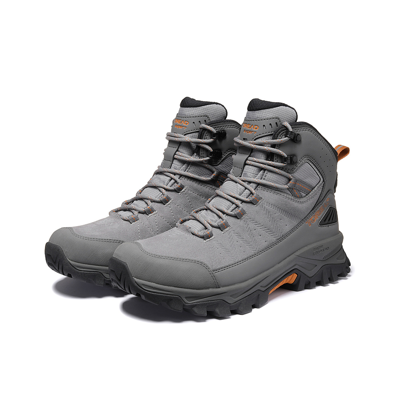 TOREAD Slip Resistant Abrasion Resistant Mid top Mountaineering Shoes Men’s