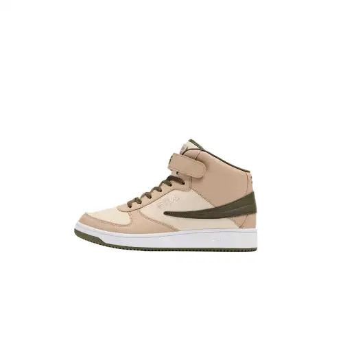 FILA High top Basketball Shoes Men's Brown Gray