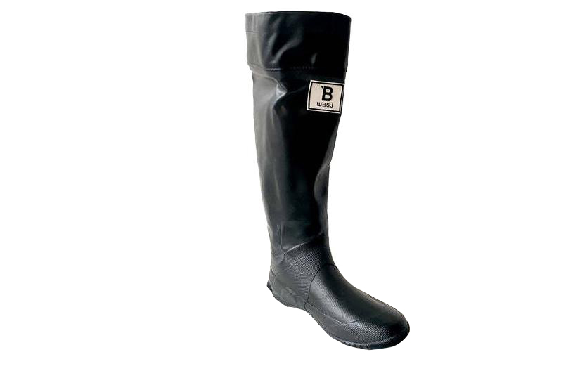WBSJ Waterproof Rain Boots Unisex Gray