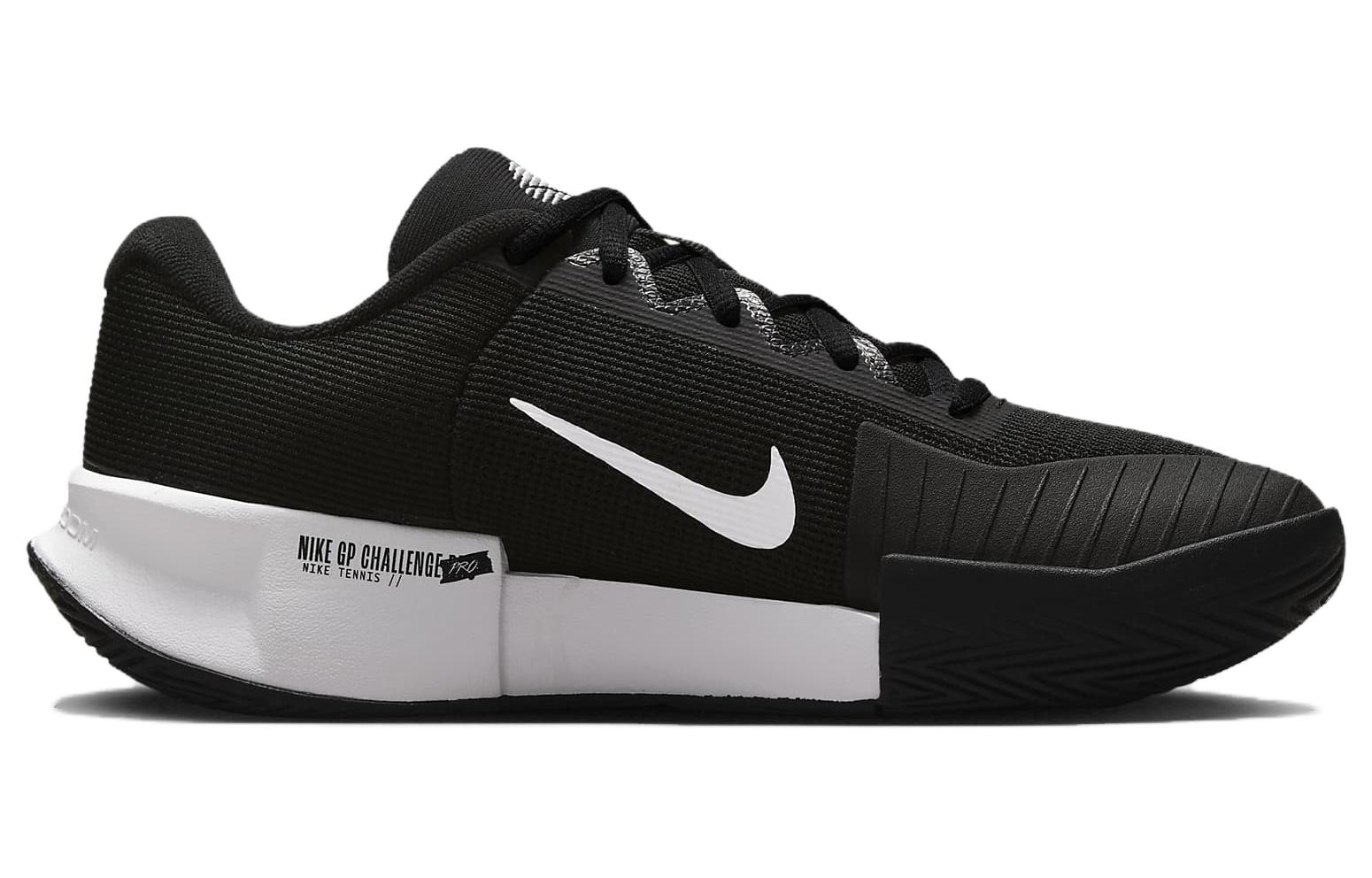 Nike Air Zoom GP Challenge Pro Abrasion Resistant Abrasion Resistant Low top Training Shoes Women’s Black White