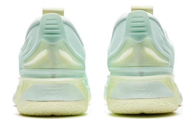 XTEP 7SE Cushioning Slip Resistant Abrasion Resistant Low top Basketball Shoes Men’s Foam Green