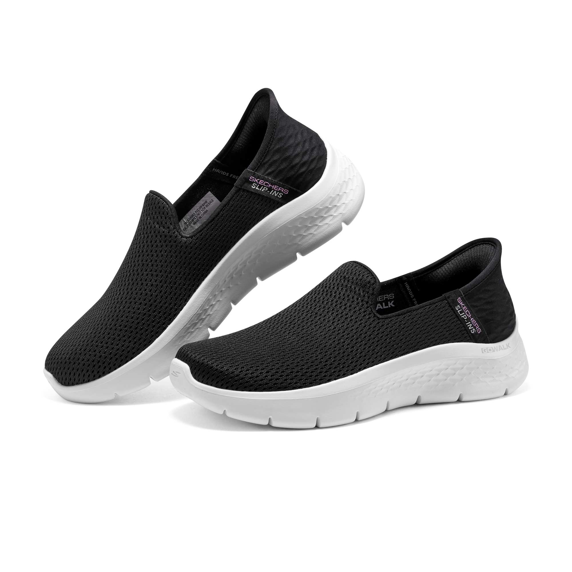 Skechers Go Walk Flex ‘Relish Black White’ Women’s