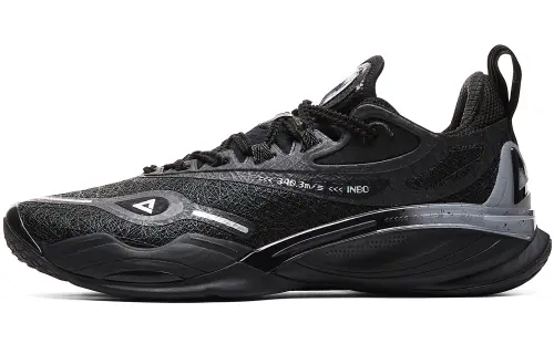 PEAK Sonic Boom 3.0 Starlight Colorway Low top Basketball Shoes Men's All Black
