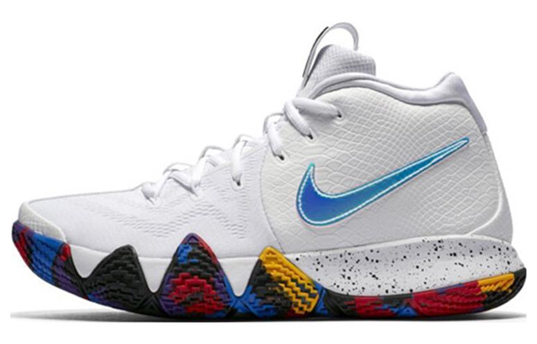 Nike Kyrie 4 EP 'NCAA Tournament' Irving 4 NCAA Championship Zhongbang Practical Basketball Shoes Men's Jade White Domestic Version
