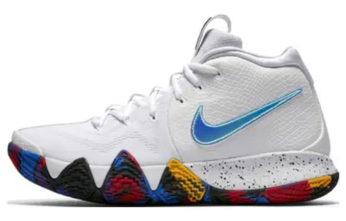 Nike Kyrie 4 EP 'NCAA Tournament' Irving 4 NCAA Championship Zhongbang Practical Basketball Shoes Men's Jade White Domestic Version