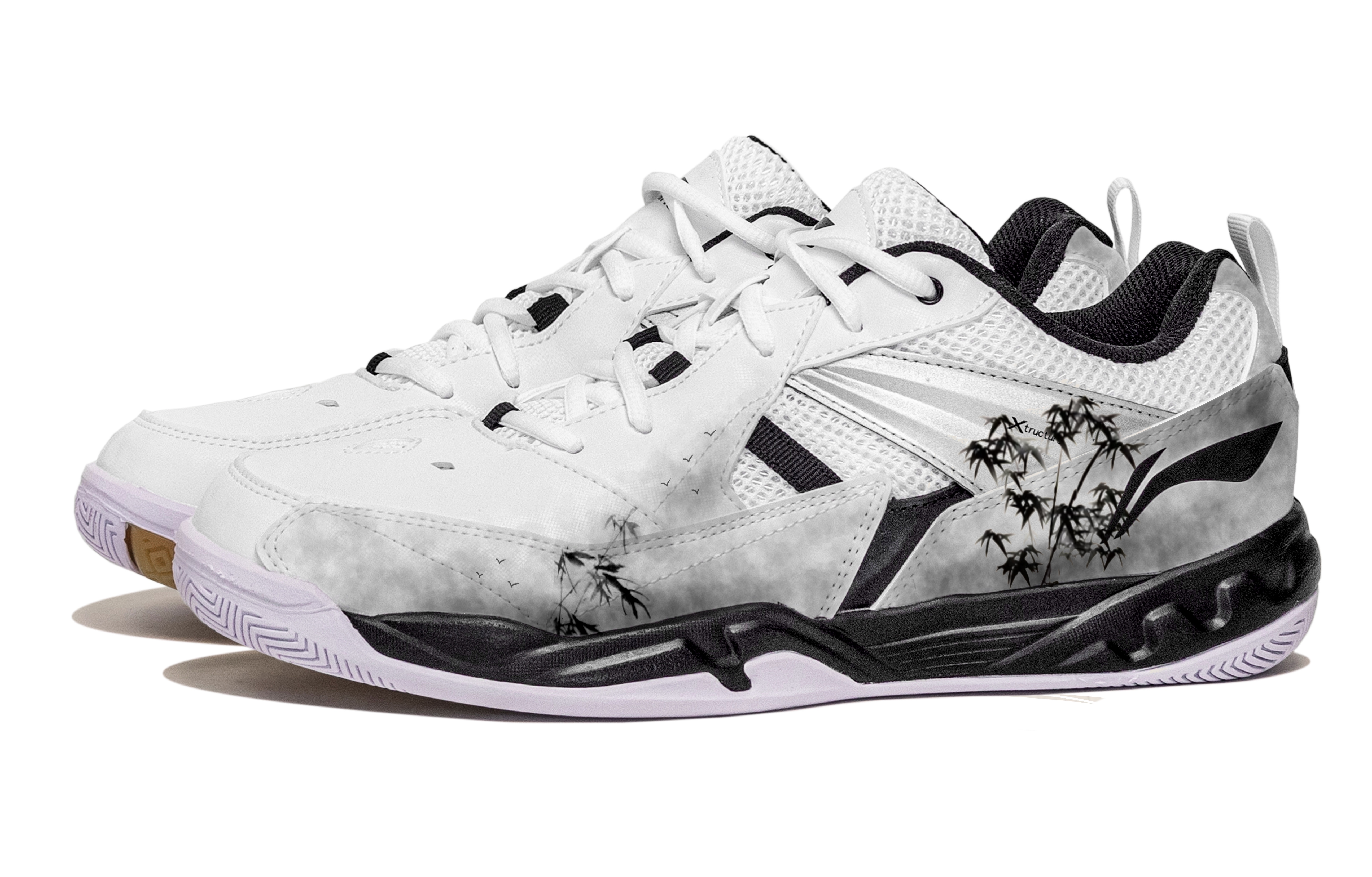 Li Ning Koba Cushioning Abrasion Resistant Breathable Cushioning Abrasion Resistant Breathable Low top Badminton Shoes