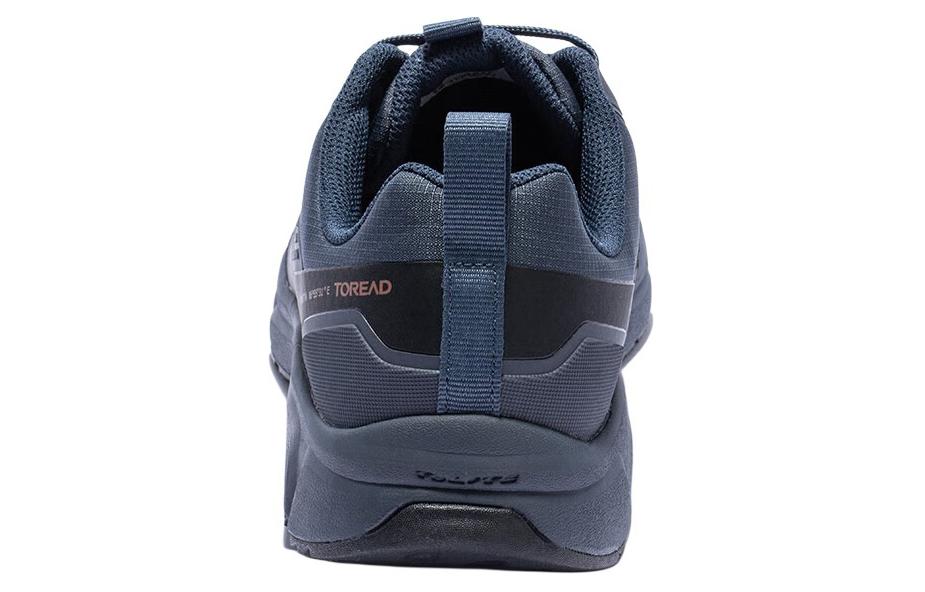 TOREAD Slip Resistant, Abrasion Resistant, Cushioning, Coverage Low top Hiking Shoes Men’s Blue Black