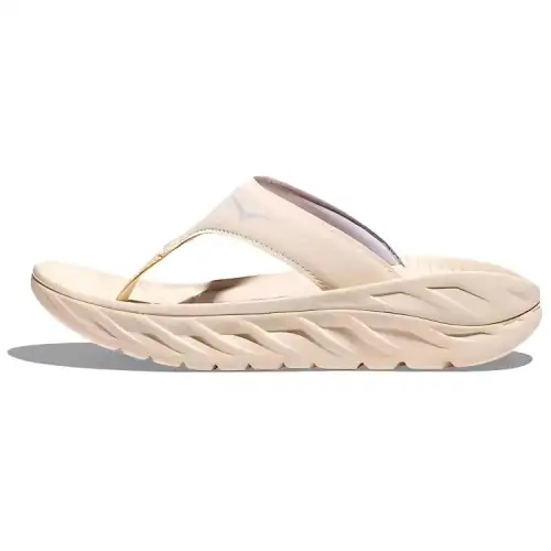 HOKA ONE ONE Ora Recovery Flip Vanilla Lunar Rock Women's