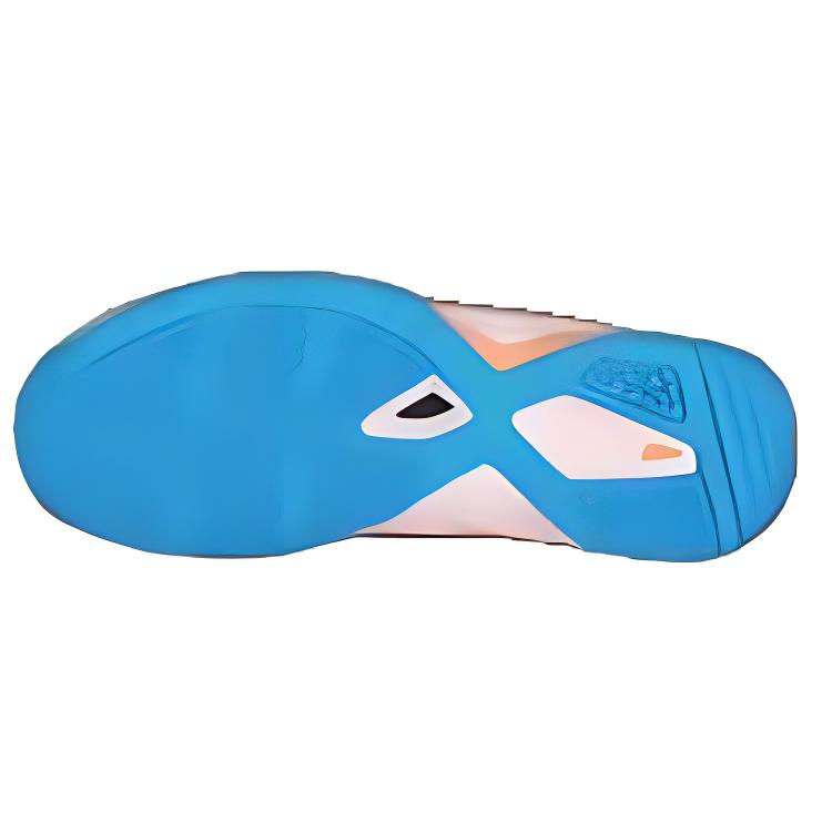 VICTOR Mesh, Synthetic Leather Cushioning, Wear Resistant Low top Badminton Shoes Unisex Pink Blue