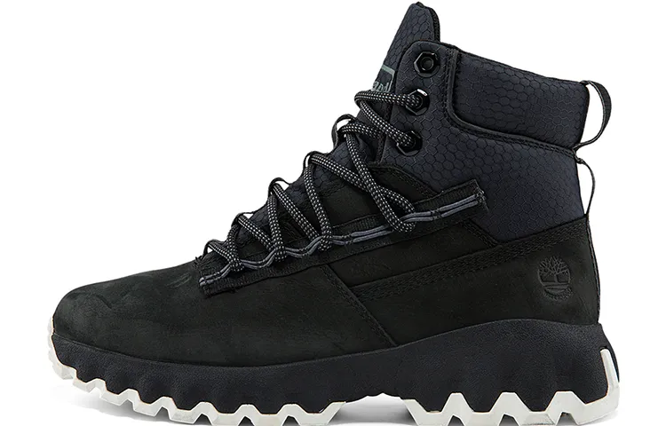 Timberland Comfortable Cushioning Abrasion Resistant High top Outdoor Shoes Women's Black
