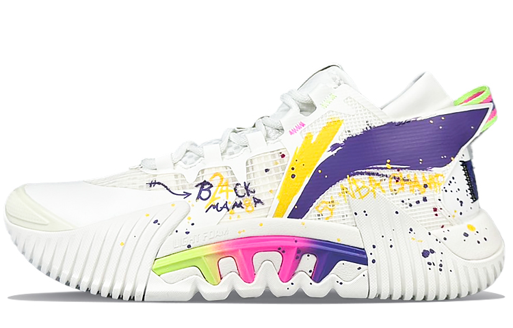 Li Ning Badfive 2 Low Cushioning Slip Resistant Abrasion Resistant Cushioning Slip Resistant Abrasion Resistant Low top