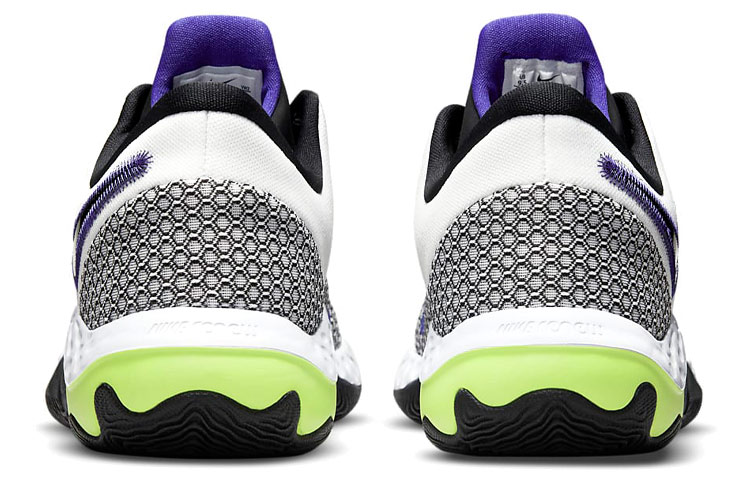 Мужские кроссовки Nike Renew Elevate 2 (черно-зелено-фиолетовые) — фото 5