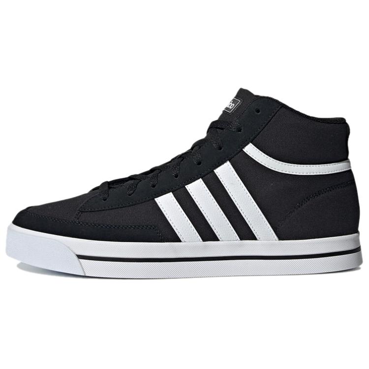 Adidas Neo Retrovulc Mid Shoes Black/White