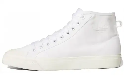 Adidas Nizza Hi Top Shoes 'White'