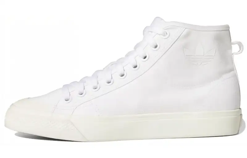 Adidas Nizza Hi Top Shoes 'White'