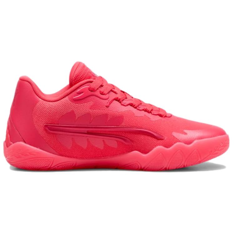 PUMA STEWIE 3 Cushioning Slip Resistant Abrasion Resistant Low top Basketball Shoes Unisex Red
