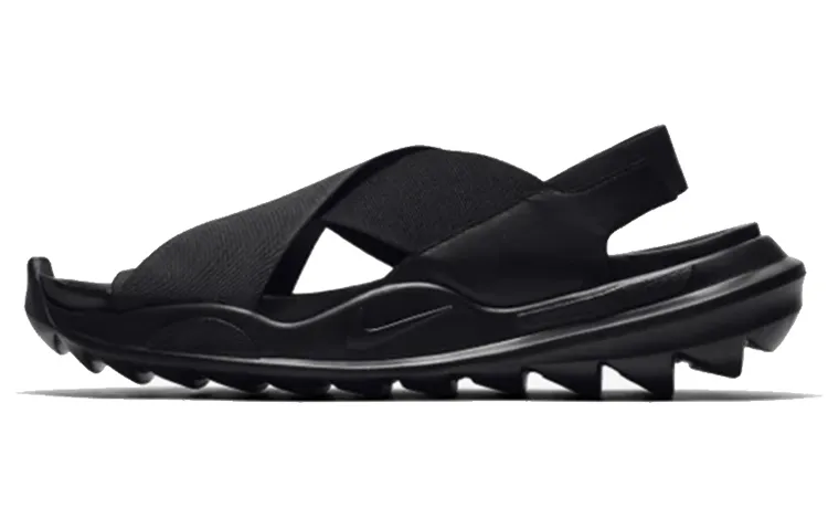 Nike Praktisk Ninja Straps Black Sandals Women's