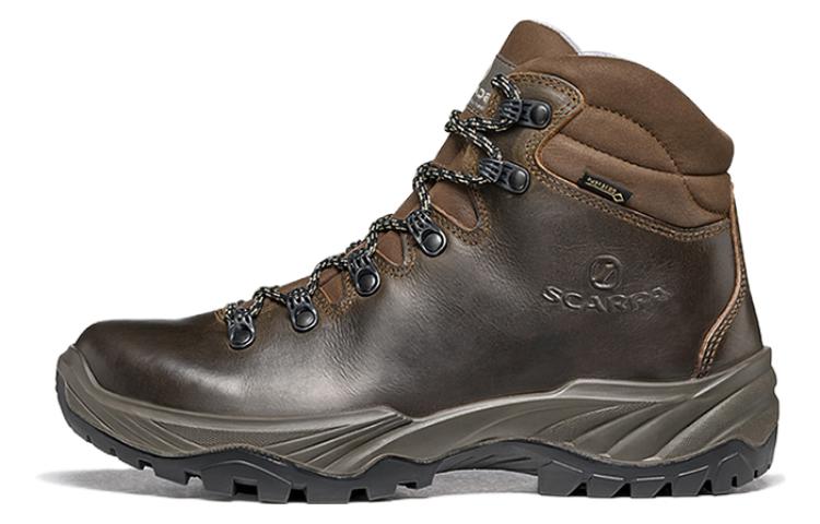 SCARPA Earthy Terra Top Grain Cow Leather Slip Resistant Abrasion Resistant Slip Resistant Abrasion Resistant High top