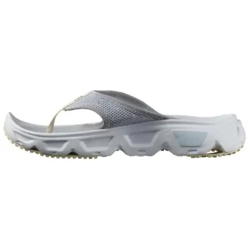 SALOMON Reelax Break 6.0 Comfortable And Breathable Composite Sole Slip Resistant Flip Flops Women's Gray