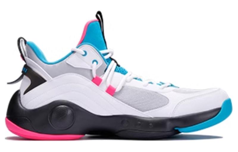 QIAODAN Cushioning Slip Resistant Lightweight Cushioning Slip Resistant Lightweight High top Basketball Shoes Men’s