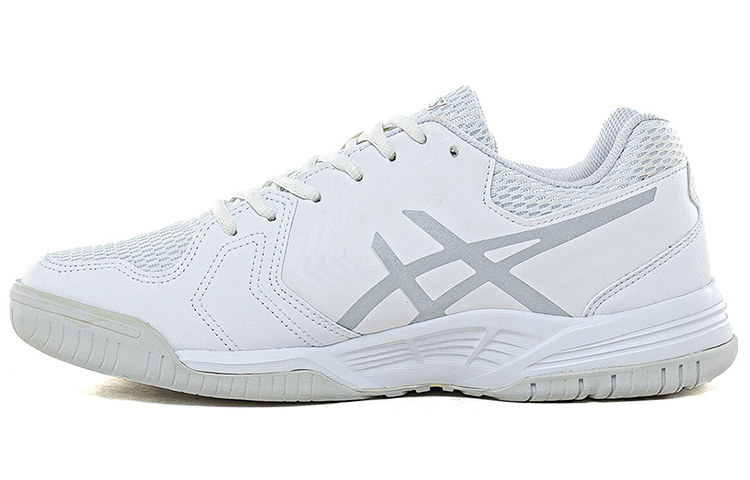 Asics Gel Dedicate 5 Abrasion Resistant Low top Tennis Shoes Men's White