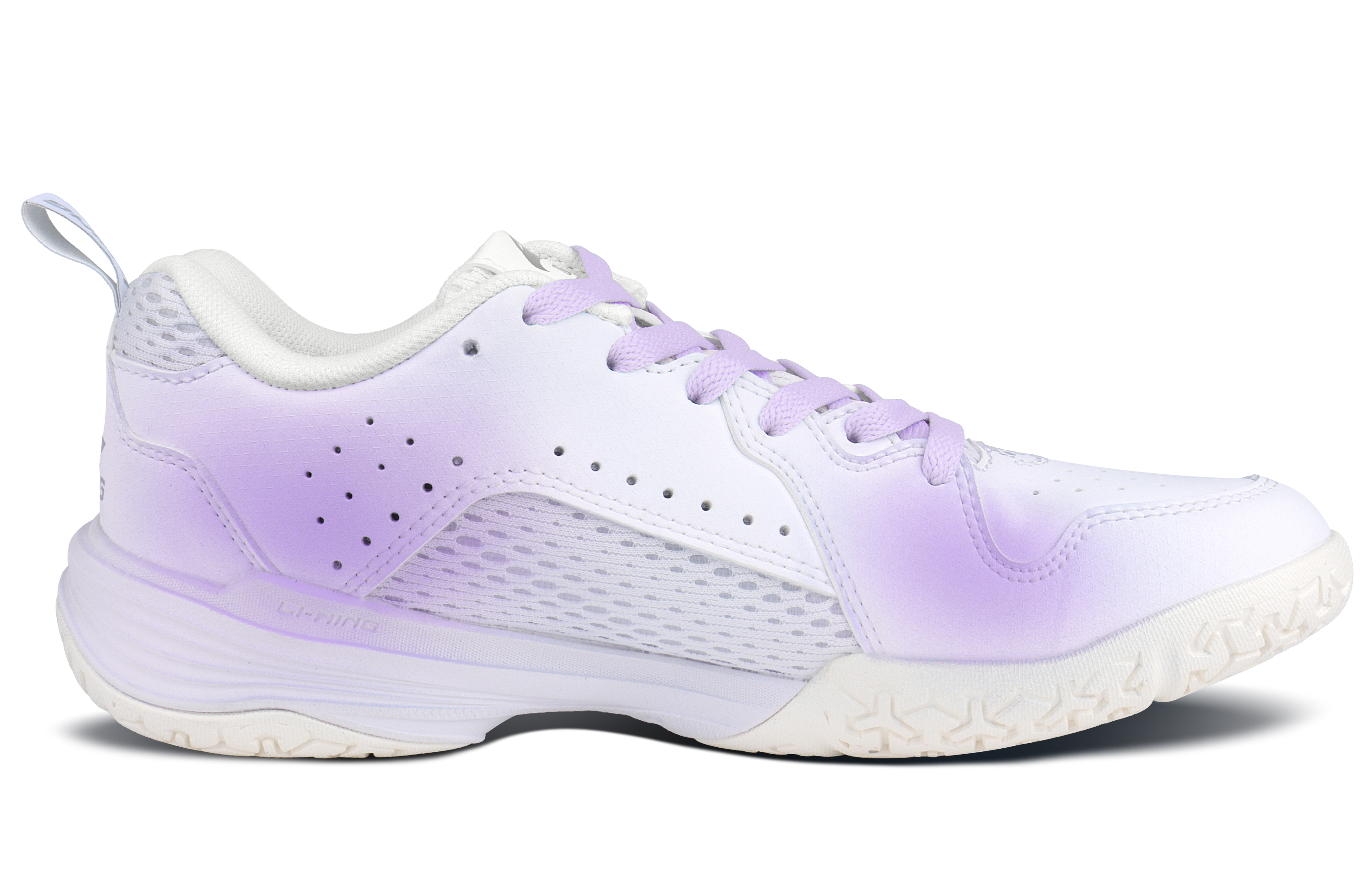 Li Ning Flying Eagle Abrasion Resistant Breathable Abrasion Resistant Breathable Low top Badminton Shoes Unisex