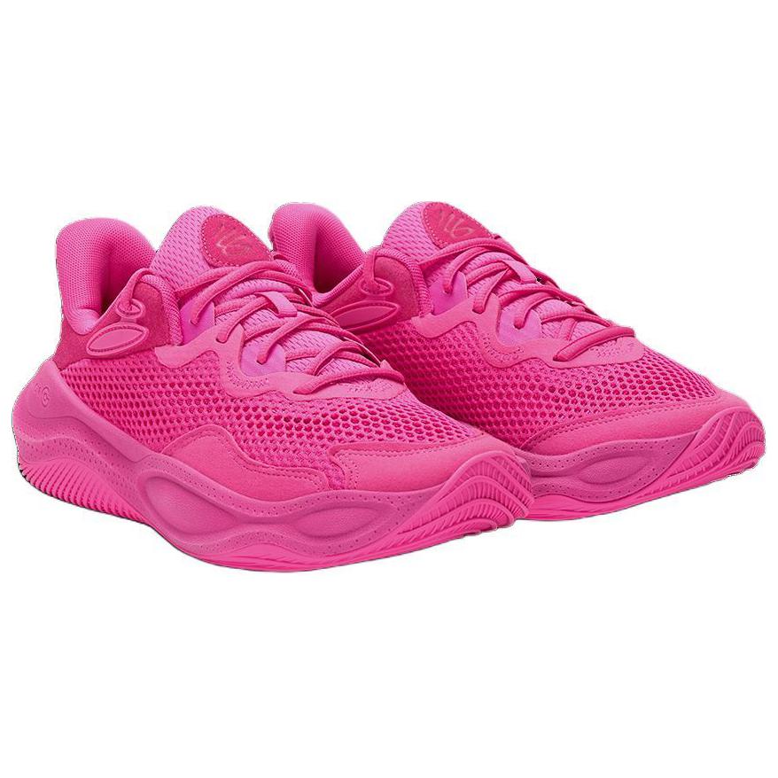 Under Armour Curry Splash 24 Slip Resistant Low top Basketball Shoes Unisex Rich Purple