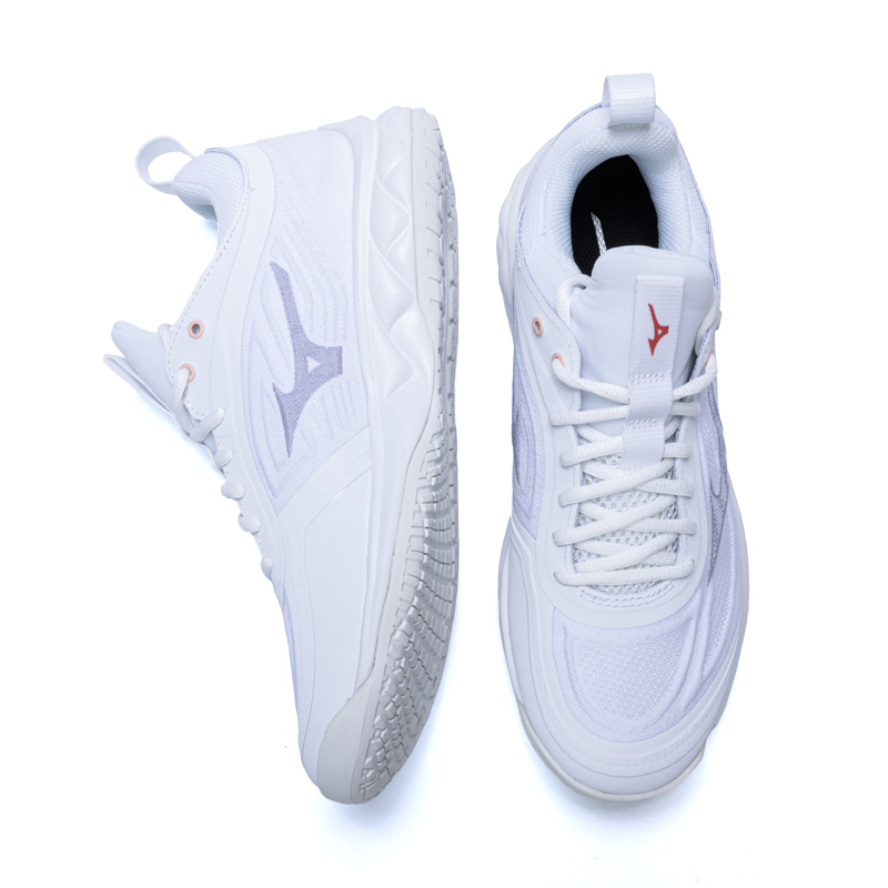 Mizuno Wave Luminous 2 Slip Resistant Abrasion Resistant Low top Badminton Shoes Women’s White