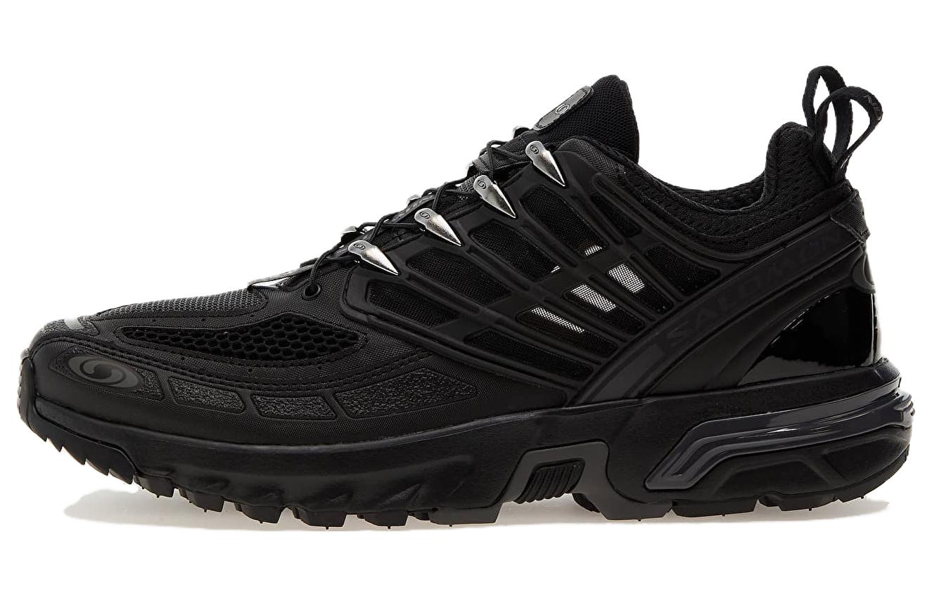 Кроссовки Salomon ACS Pro (черно-серебристые)
