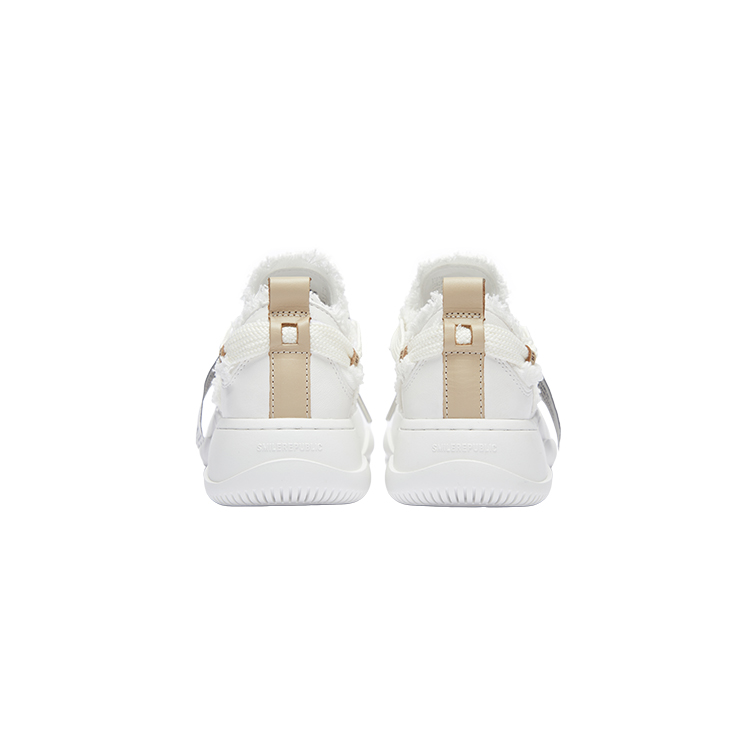 SMILEREPUBLIC Open Ended Smiling Collection White Moonlight Slip Resistant, Abrasion Resistant, Height Increasing